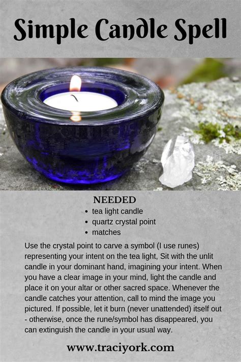 Easy candle magic spells for beginners